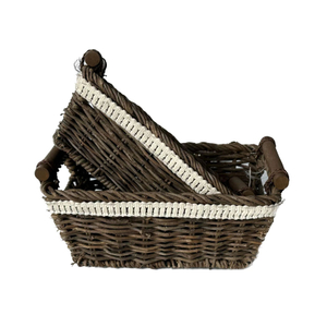 Natural Basket with Decoration